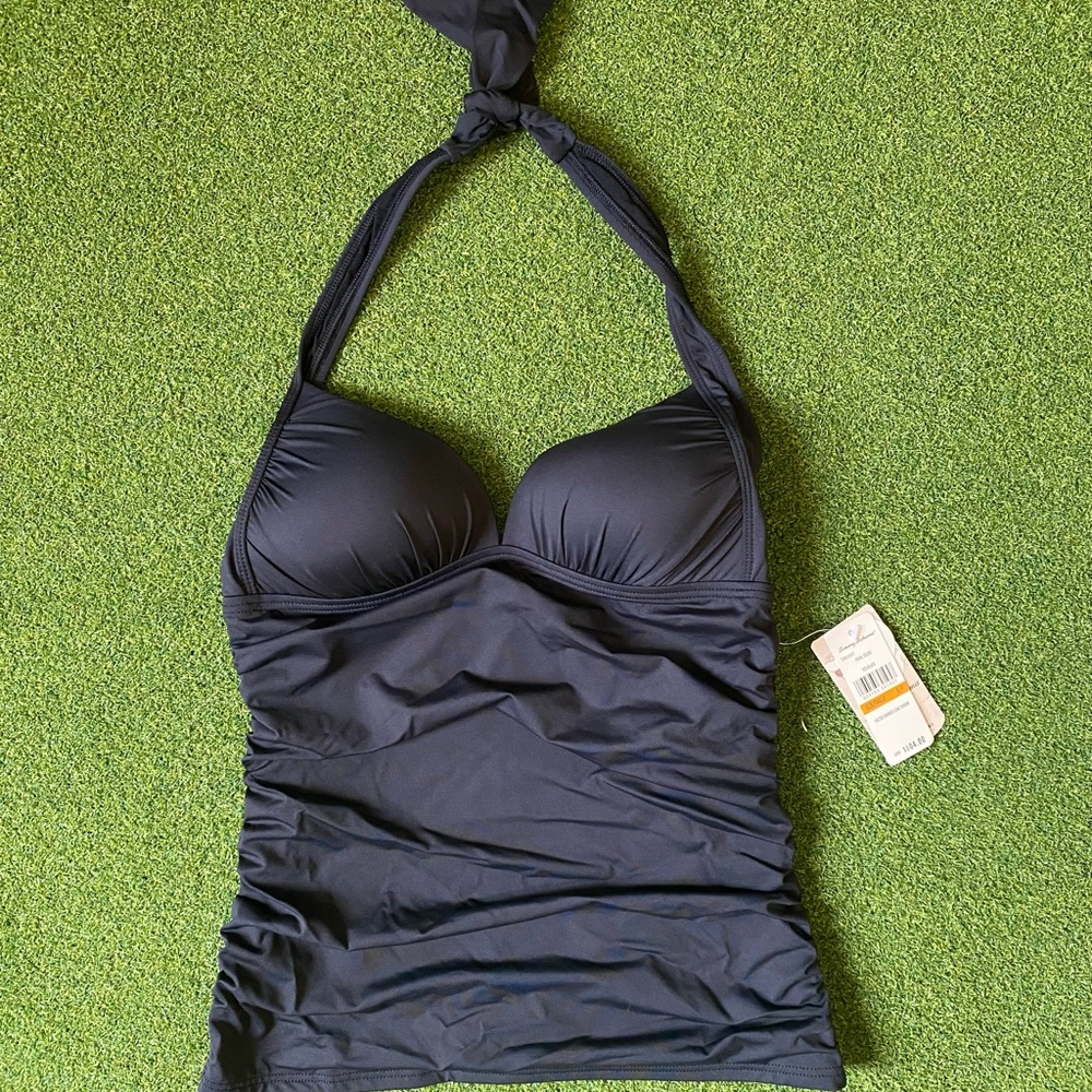 Tommy Bahama Black Tankini Swim